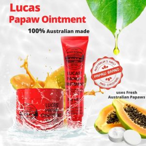 【watsons official store ph】Lucas Papaw Ointment 25g/75g，Relieve Minor Burns & Scalds/Nappy Rash & chafing/Moisturize And Soothe/Reduce Lip Lines