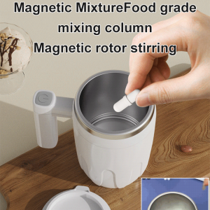 huowa Fully automatic magnetic stirring cup coffee cup lazy magnetized cup automatic stirring cup