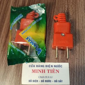 Phích cắm dương phích cắm tròn chịu tải 6000W chính hãng VINAMAX chống cháy chịu nhiệt