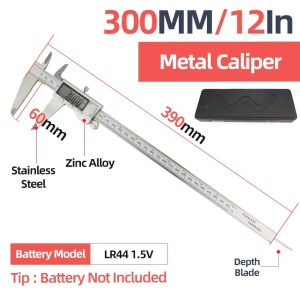 Metal Digital Display Calipers Verniers Calipers Quality Caliper Woodworking Measuring Instruments Tools Depth Calipers2026