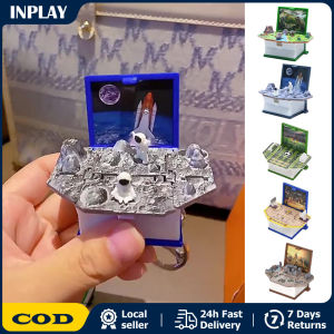 3D Castle Book Keychain Hogwarts Castle Charm Folding Castle Book Keychain Harry Potter Accessories