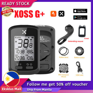 Ready Stock in PH: XOSS G+ GPS Bike Cycling Computer