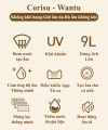 Máy phun sương tạo ẩm ion Corisu Wantu máy bù ẩm khử khuẩn UV sử dụng cho cả nhà, tránh khô da, khô họng cho mẹ và bé. 