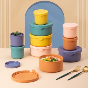 【ZEN】Kotak Penyimpanan Makanan Microwavable OVEN Kulkas Lunch Box Pastel estetik