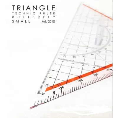 PRIMASAKTI - Penggaris Teknik / TECHNIC Ruler BUTTERFLY 2010