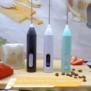 Limited-Time Offer - USB Rechargeable Milk Frother 3-Speed for Coffee Matcha Kitchen COD