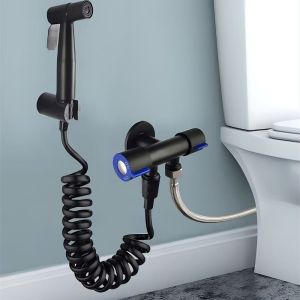 XINSU38 High Pressure Handheld Bidet Sprayer Adjustable Flexible Hose Baby Diaper Cleaner Multifunctional Easy To Install Women Washer Sprinklers Toilet