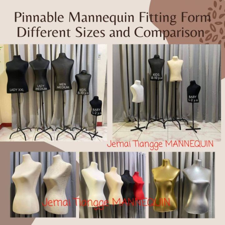 FIBER PINNABLE MANNEQUIN / FIBER DRESSFORM Lazada PH
