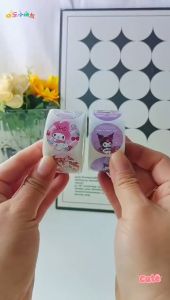 Pelekat Kartun Comel✨可爱卡通贴纸 Cute Cartoon Sticker 儿童女孩奖励贴纸手账装饰标签学生学校文具 Scrapbook Decoration Label Kids School Stationery