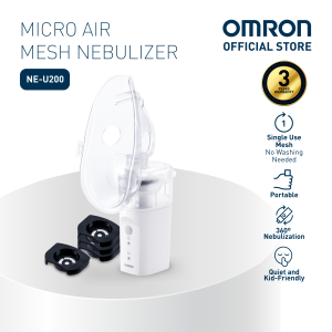 OMRON Mesh Nebulizer NE-U200 (3 Years Warranty)
