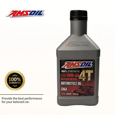 100% Genuine AMSOIL 4T Engine Oils Fully Synthetic 10w30 946ML