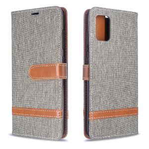 For Samsung Galaxy A11 A21S A31 A51 A71 Phone Case Magnetic Denim Leather Wallet Card Slot Fashion Flip Cover Casing