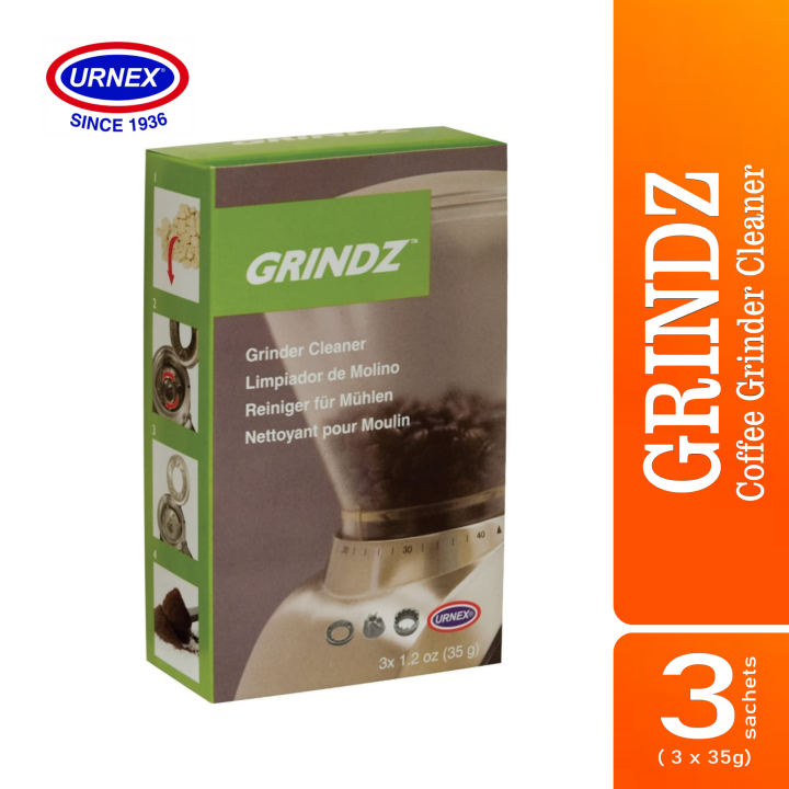 Urnex Grindz Professional Coffee Grinder Cleaning Tablets, 1 3 Single