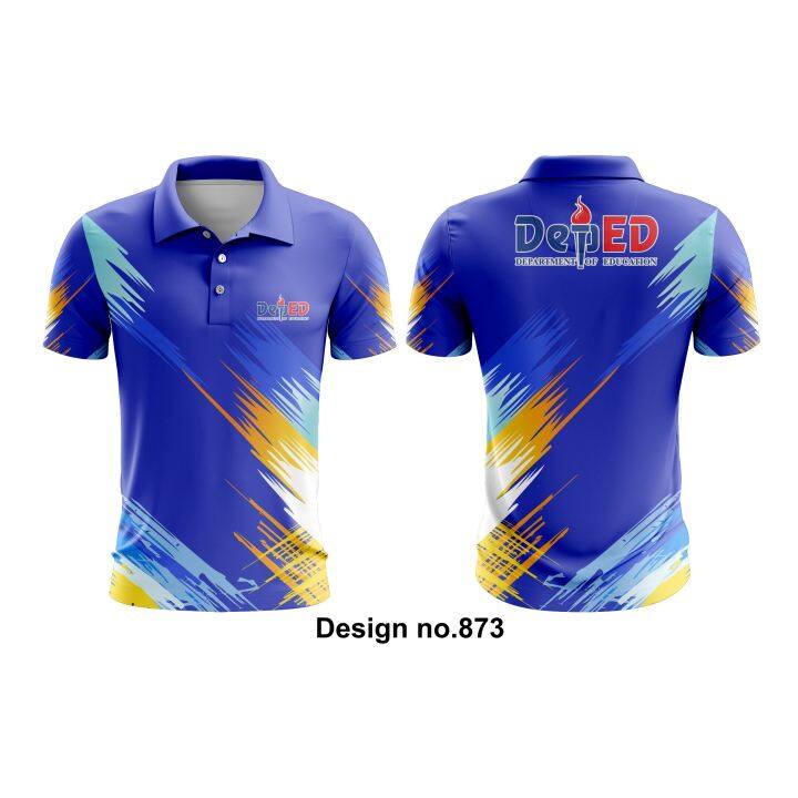 Sublimated DEPED Polo Shirt (FREE LAYOUT, FREE LOGO TO PUT) | Lazada PH