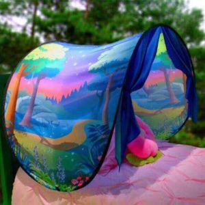 เต็นท์เด็กพับ เต๊นท์เด็กเสริมสร้างจินตนาการ สีม่วง เต็นท์เด็กพับ-การปิดกั้นเต็นท์ในร่ม ตกแต่ง/Children Fantasy Dream Tents Winter Wonderland Foldable Sky Tent Camping Outdoor Tent Indoor Bed Nets Christmas Gift for Kids