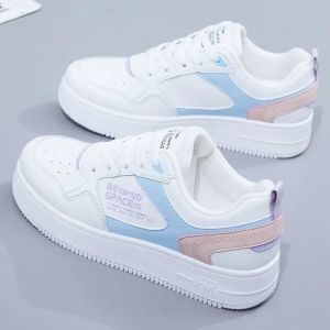Sepatu Sneakers Casual Kets Putih Wanita Cewek Fashion Korean Style Remaja Dewasa BEYOND SPACE List 3 Warna Terbaru Sol Karet Lentur Empuk Anti Slip