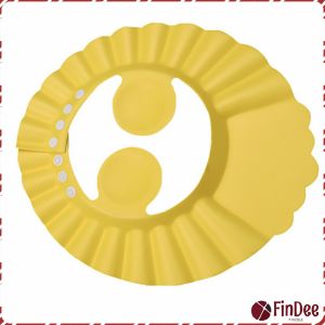 FinDee หมวกอาบน้ำ กันน้ำ สำหรับสระผมเด็ก ปิดหูปรับได้  Baby waterproof shampoo cap