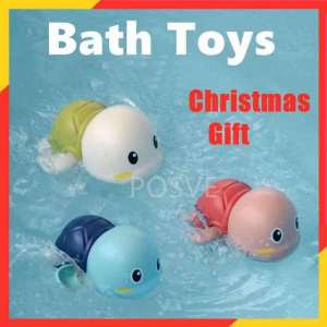 Bathing Toy Douyin with the Same Swimming Baby Playing in the Water Turtle