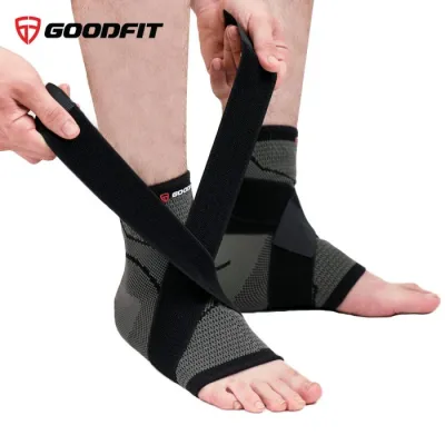 1 đôi. Băng bảo vệ cổ chân thể thao đàn hồi GoodFit GF614A. băng cổ chân mắt cá chân chuyên dụng.