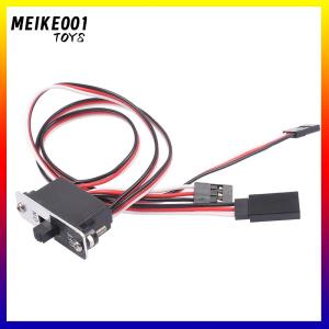 MEIKE001 1PC RC SWITCH ON-OFF พร้อมปลั๊กชายสำรอง Heavy Duty W Futaba CONNECTOR