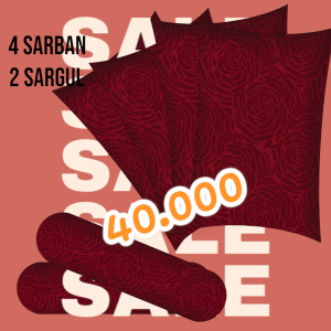 COD Paket Hemat 4 Sarung Bantal Dan 2  Sarung Guling Motif Emboss PolosTERBARU DAN TERMURAH