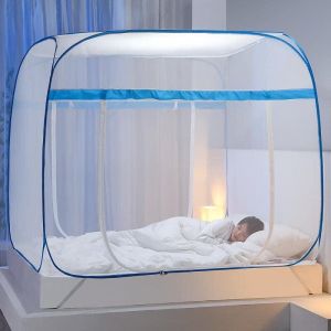 Màn chụp tự bung Đỉnh Vuông - Đỉnh Tròn - Mẫu mùng chụp tự bung người lớn chống muỗi gấp gọn tiện dụng