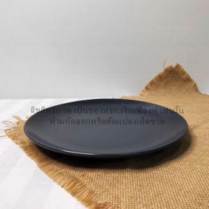 ถ้วยเซรามิค 6นิ้ว ชามเซรามิค 8.5นิ้ว จานเซรามิค 8 นิ้ว ชุดจานชาม สีดำ สวยงาม เซรามิค  เข้าไมโครเวฟ