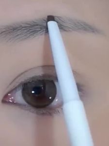 PreferredFine-Tip Auto-Rotate Brow Pencil - Waterproof Natural Finish Easy Draw & Skin-Friendly Choice Affordable Makeup