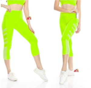Celana leging variasi tile+saku leging senam gym fitness