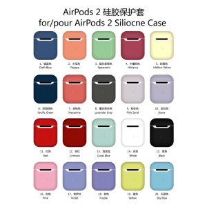 Superfactory Earbuds Airpod 1 2 Pro Silicone Soft Case 20 colors [local in stock]