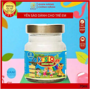 Combo 10 - Yến Sào Cho bé KIDS IQ Chứa 460mg yến thật . dễ hấp thu - Hủ 70ml NEWNEST. Giải pháp giúp bé thông minh cao lớn.