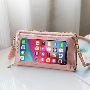 Ốp điện thoại màn hình cảm ứng mới cho phụ nữ túi đeo chéo ví tiền nhỏ ngang túi nhỏ đa năng dễ thương mùa hè