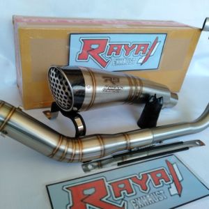 knalpot Racing R9 h2 Titan NINJA RR mono