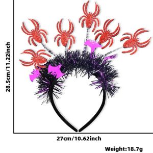 Bando Halloween Laba-Laba Band Witch Spider Bando Halloween Headband Aksesoris Hallowee Devil