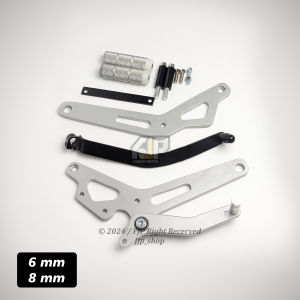 Footstep Underbone 8mm Honda sonic 150R Honda GTR 150R Ub custom plat besi [SRC]