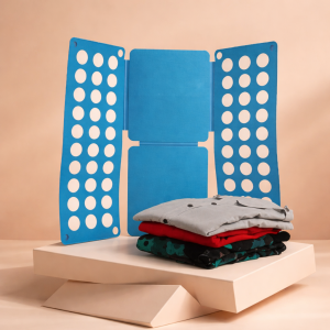 Alat Lipat Baju Magic Clothing Board Flip Fold Laundry Alat Bantu Melipat Baju Praktis Tanpa Setrika