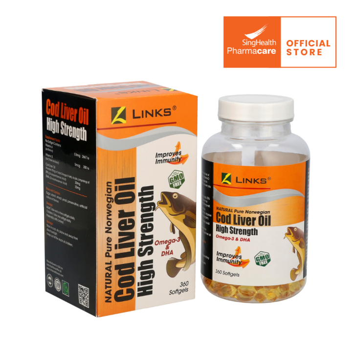 Links Cod Liver Oil 360s