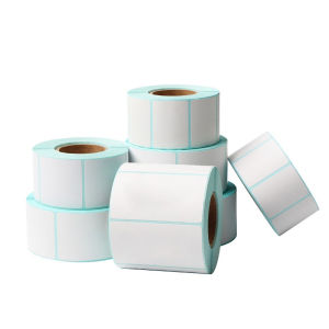 DRSTC008 Stiker Label Gulung Polos Sticker Barcode Printer Tempel