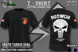 KAOS POLISI RESMOB TEAM PEMBURU PREMAN - T SHIRT POLISI RESMOB TEAM PEMBURU PREMAN - MENGGUNAKAN BAHAN FULL COTTON 24S - MATERIAL SABLON MENGGUNAKAN MATERIAL SABLON DIGITAL TRANSFER FILM