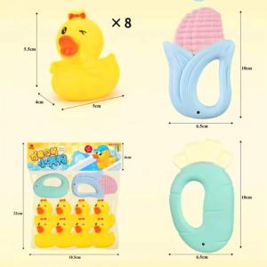 [TM77]Mainan Anak Baby Teething Duck Gigit Bayi / Baby Tooth Teether Gigitan Bayi Model Bebek / Mainan Mandi Anak