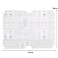 30 แผ่น ปกพลาสติกใส สติ๊กเกอร์ห่อปกหนังสือ กันน้ำ มีให้เลือก เคสป้องกันผิวสัมผัสแบบด้านลายเพชร อุปกรณ์การเรียน. 