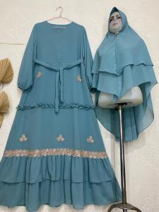 Desain Gamis Syari Elegan & Berkualitas Tinggi