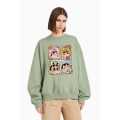 Baju Atasan Lengan Panjang Kaos SWEATER wanita SHINCHAN. 