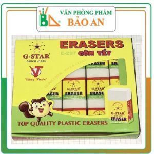 Tẩy Chì G-Star E-207 ( 2 viên) Tẩy chì giúp tẩy sạch chì 1 cách nhanh chóng