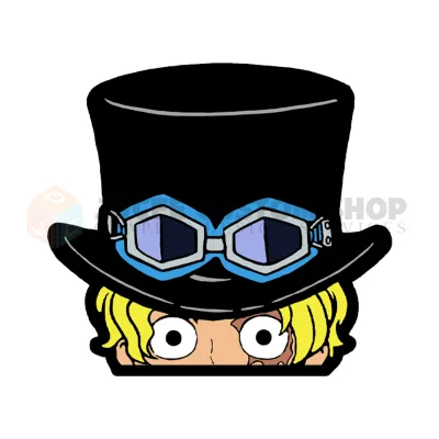 PEEKER STICKERS One Piece Luffy Sanji Zoro Nami Usopp Chopper Robin Gear 5 Uta Waterproof