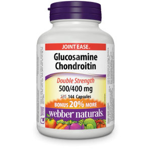 Viên uống hỗ trợ xương khớp Glucosamine Chondroitin + Vitamin D3 + MSM + Turmeric Webber Naturals