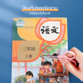 💥พร้อมส่งในไทย💥สติกเกอร์ห่อปกหนังสือ พลาสติกใสเคลือบปกหนังสือ คละไซส์ 10/30 แผ่น กันน้ำ กันปกยับ ถนอมหนังสือ ห่อง่าย. 