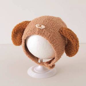 (พร้อมส่ง) หมวกกันหนาวสำหรับเด็ก 3เดือน-18เดือน รอบหัว:40-48 cm. หมวกเด็กกันหนาวปิดหู ผ้าขนแกะขนฟูนุ่มๆ แต่งลายน้องหมาน่ารัก 🐶 หมวกไหมพรมเด็ก หมวกเด็กผู้ชาย หมวกเด็กผู้หญิง หมวกเด็กเล็ก หมวกแฟชั่นกันหนาว หมวกฤดูหนาว หมวกกันหนาวหูสุนัข มี 5 สีให้เลือก