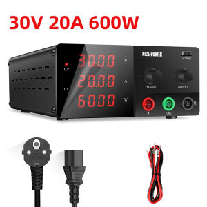 Adjustable DC Laboratory Power Supply 30V 20A 60V 10A Encoder Adjustment Voltage Regulator Bench Switching Power Supply 30V 30A 900W for battery charging