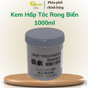 Hấp Tóc rong biển seaweed hair treatment  Nhập khẩu Nhật Bản - 1000ml